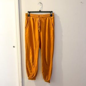 Billabong x Sincerely Jules sweatpants, tan, size XS